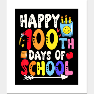 100 Days Of School Teacher And Student Posters and Art